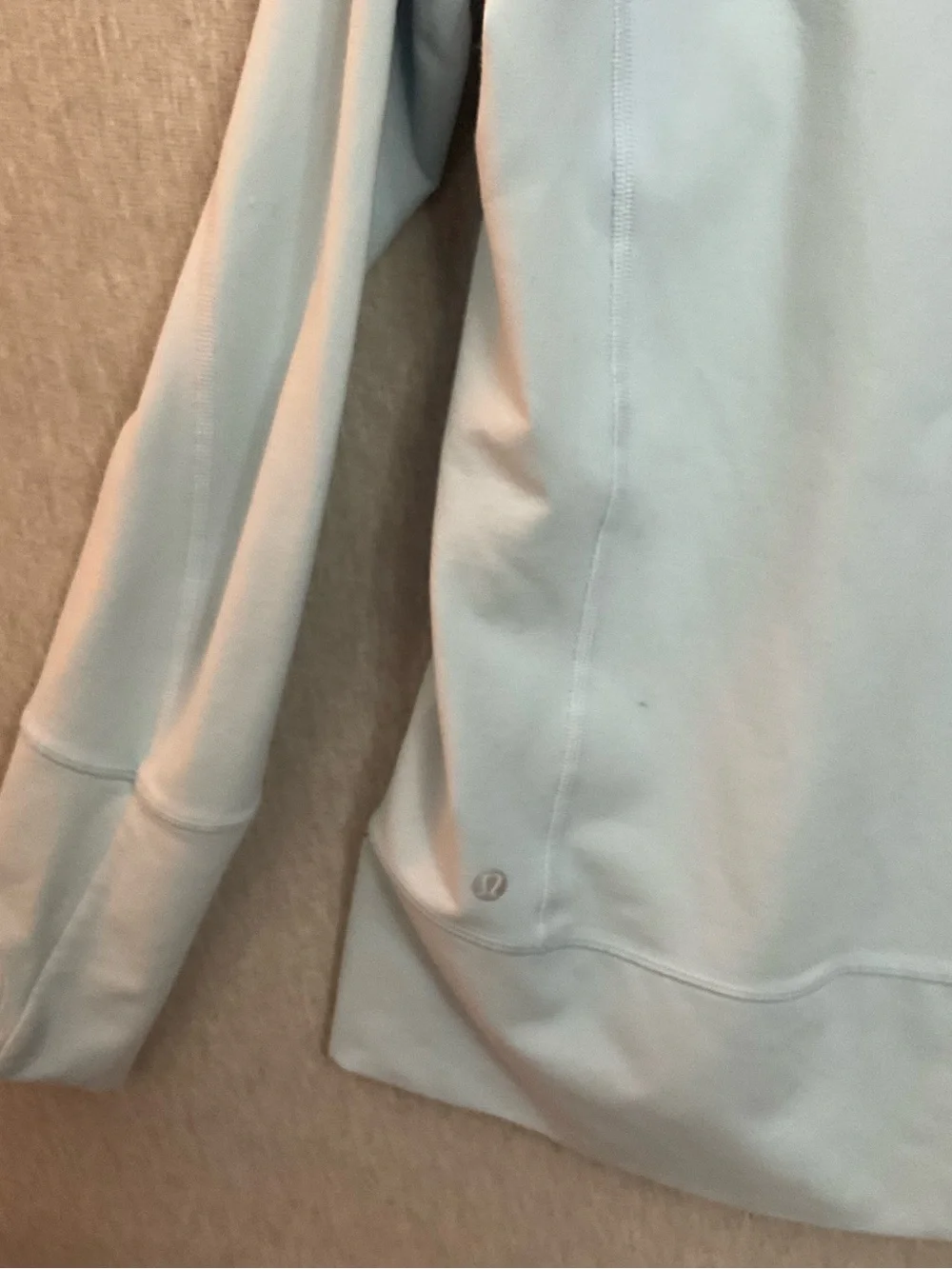Lululemon Light Blue Women's Zip-Front Jacket